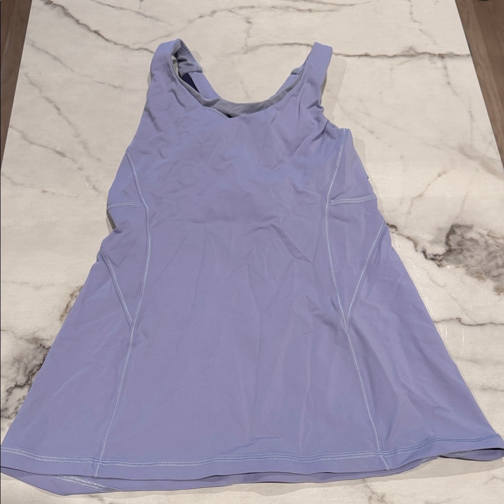 Sleeveless Lavender Workout top
